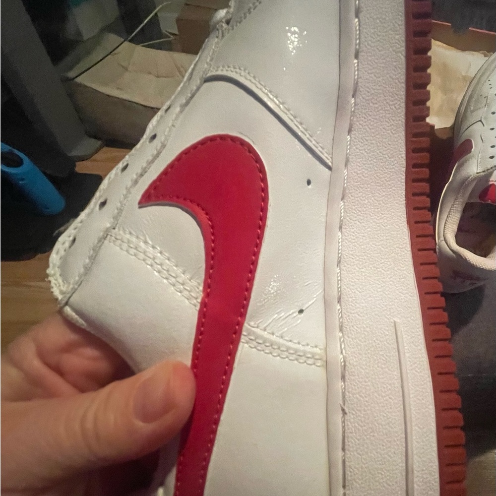 NWT VALENTINES 💘 woman’s Air Force 1’s - Picture 4 of 11